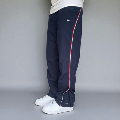 RARE 2000s Nike Trackpants Navy - (M)