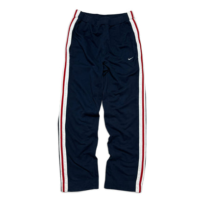 RARE 2000s Wide Leg Nike Joggers Navy - (S)