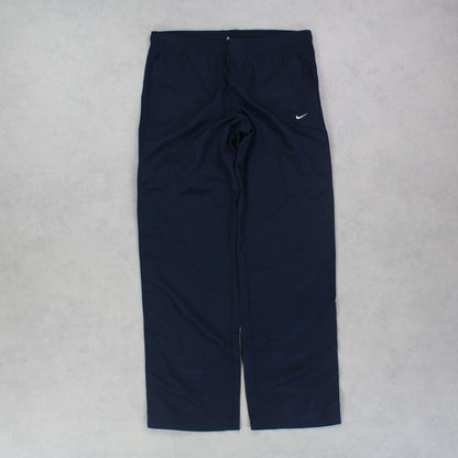 RARE 00s Nike Trackpants Blue - (S)