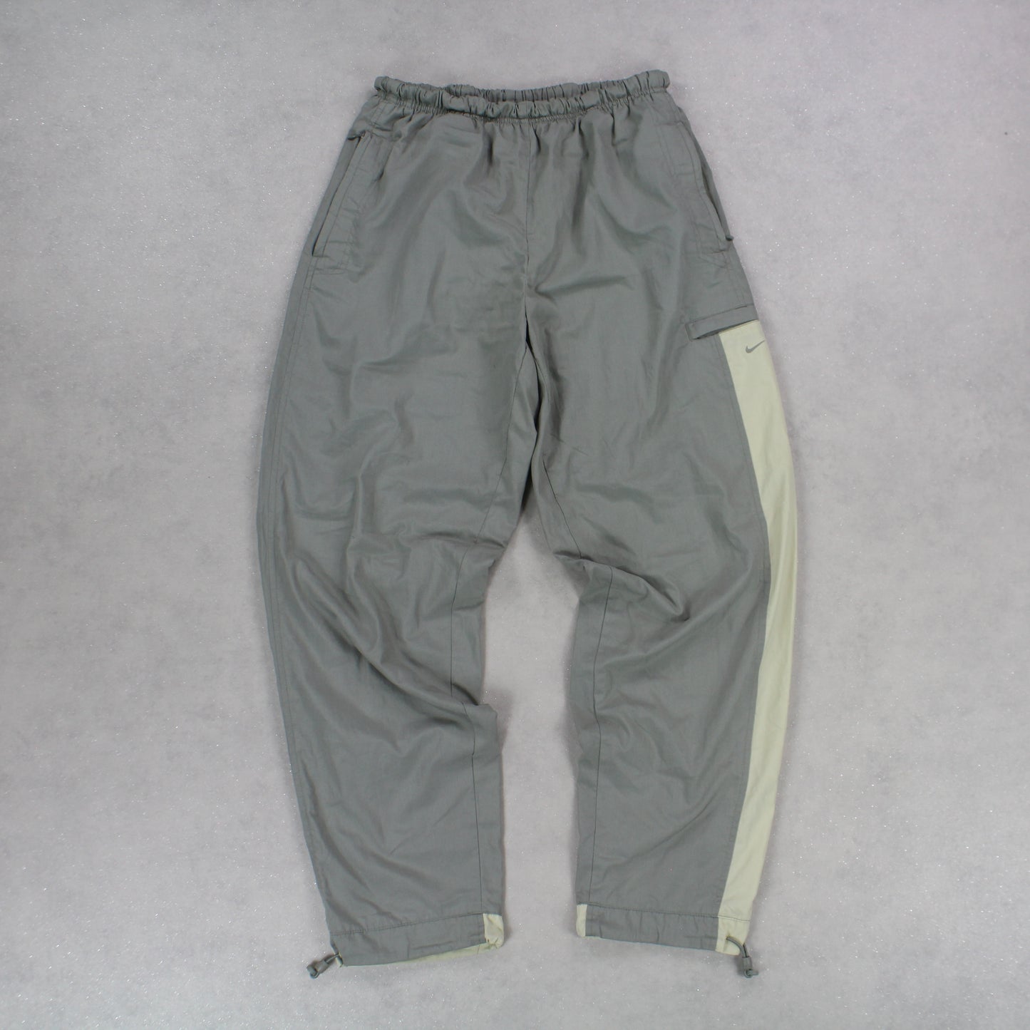 RARE 00s Nike Trackpants Green - (S)