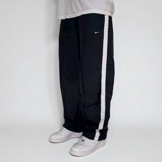 RARE 2000s Nike Trackpants Blue - (L)