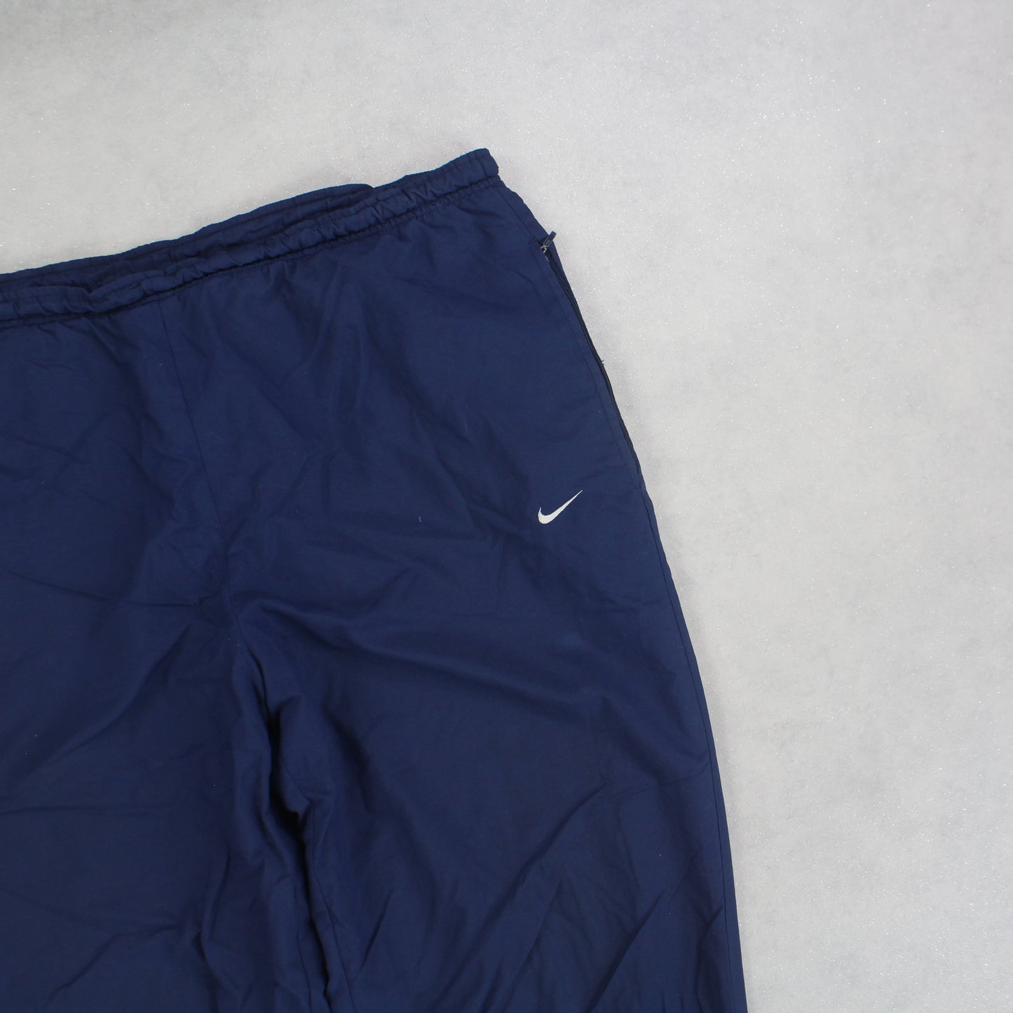 Rare 00s Nike Trackpants Navy - (XL)