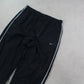 RARE 00s Baggy Nike Trackpants Black - (L)