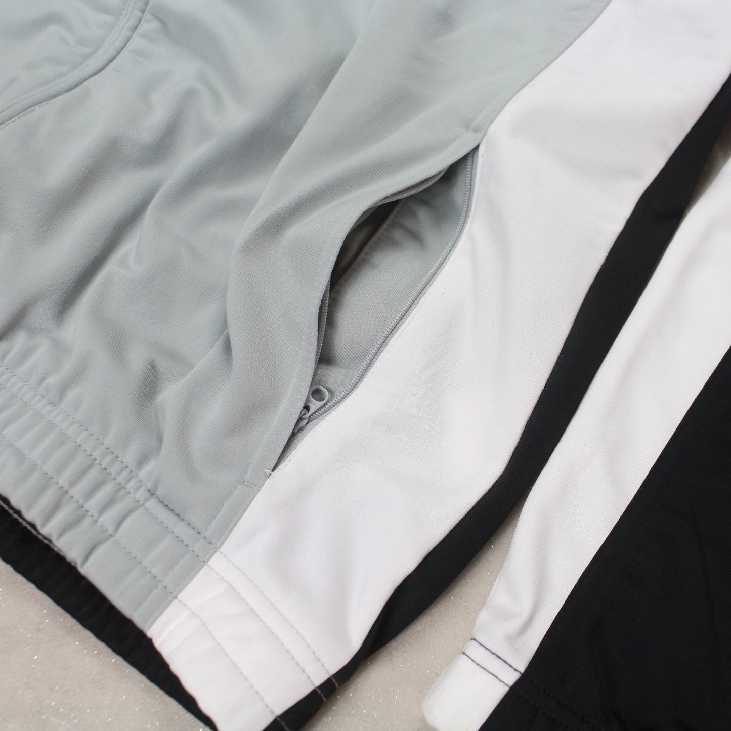 RARE 2000s Nike Track Jacket Grey - (L)