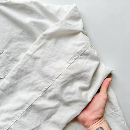 RARE 1990s Nike Track Jacket White - (L)