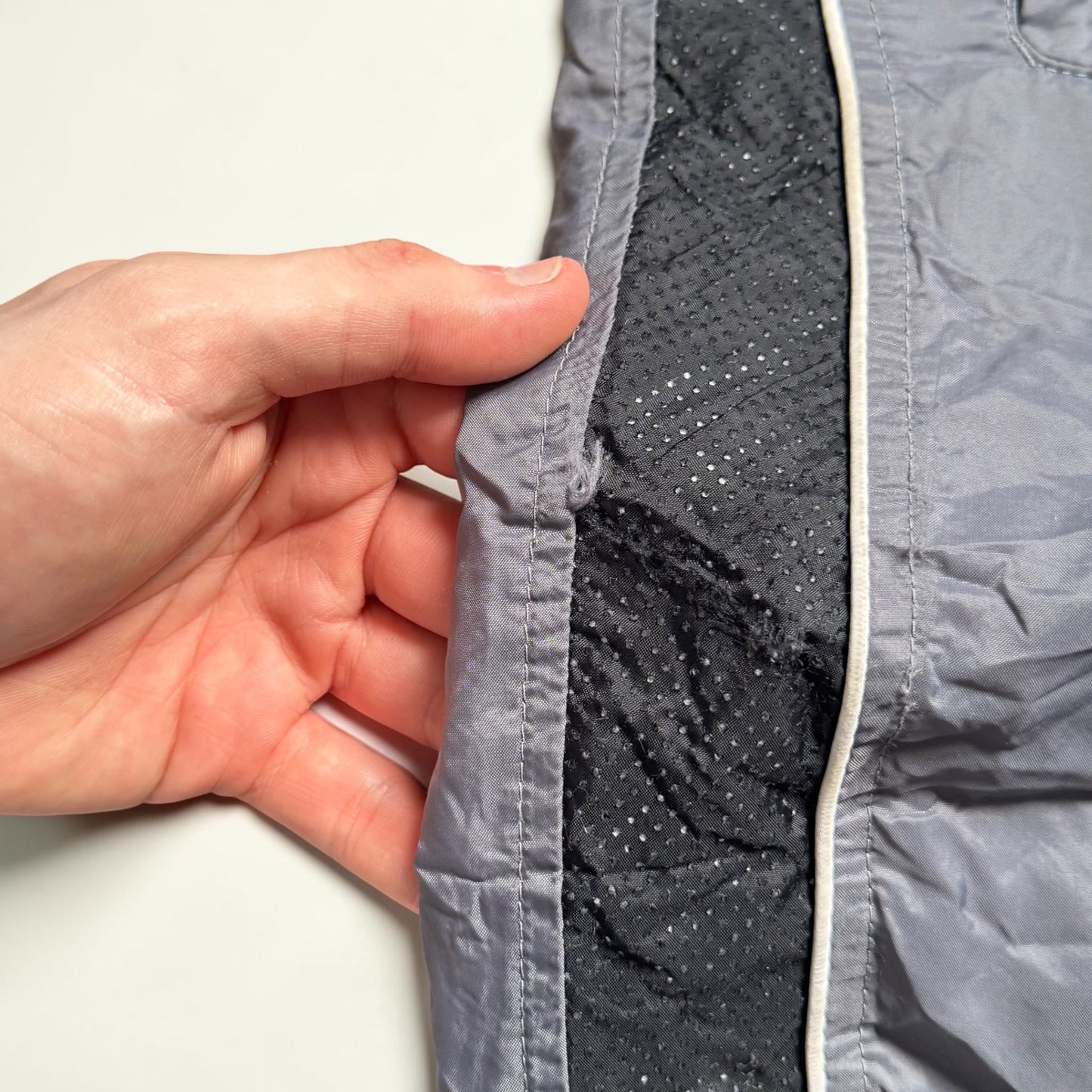 SUPER RARE 2000s Nike Trackpants Grey - (M)