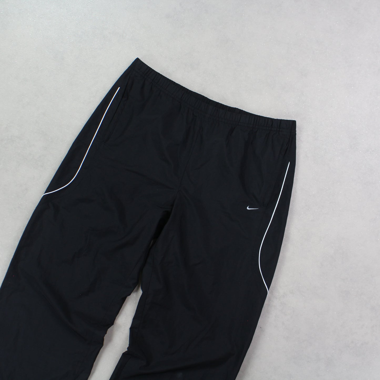 RARE 00s Nike Trackpants Black - (S)