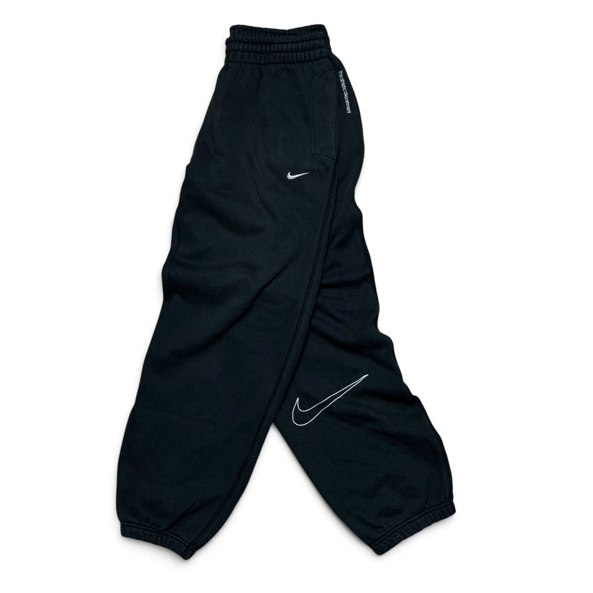 SUPER RARE 2000s Nike Joggers Black - (M)