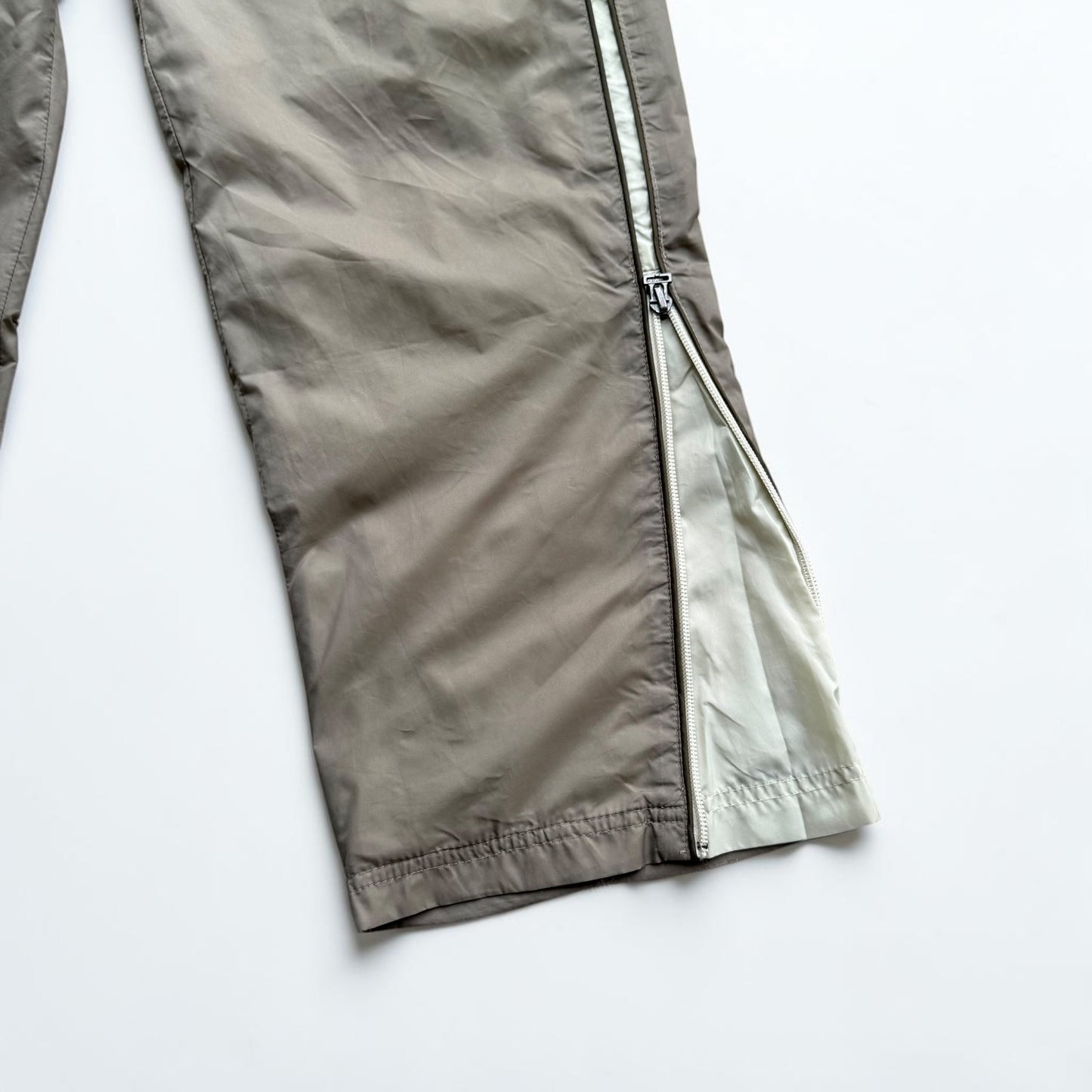 RARE 2000s Nike Trackpants Green - (S)