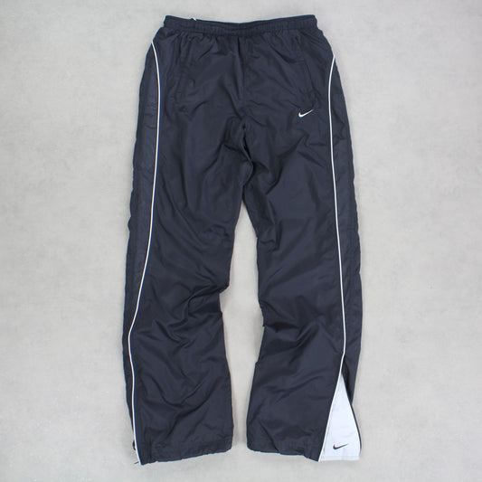 SUPER RARE 2000s Nike Trackpants Grey - (M)