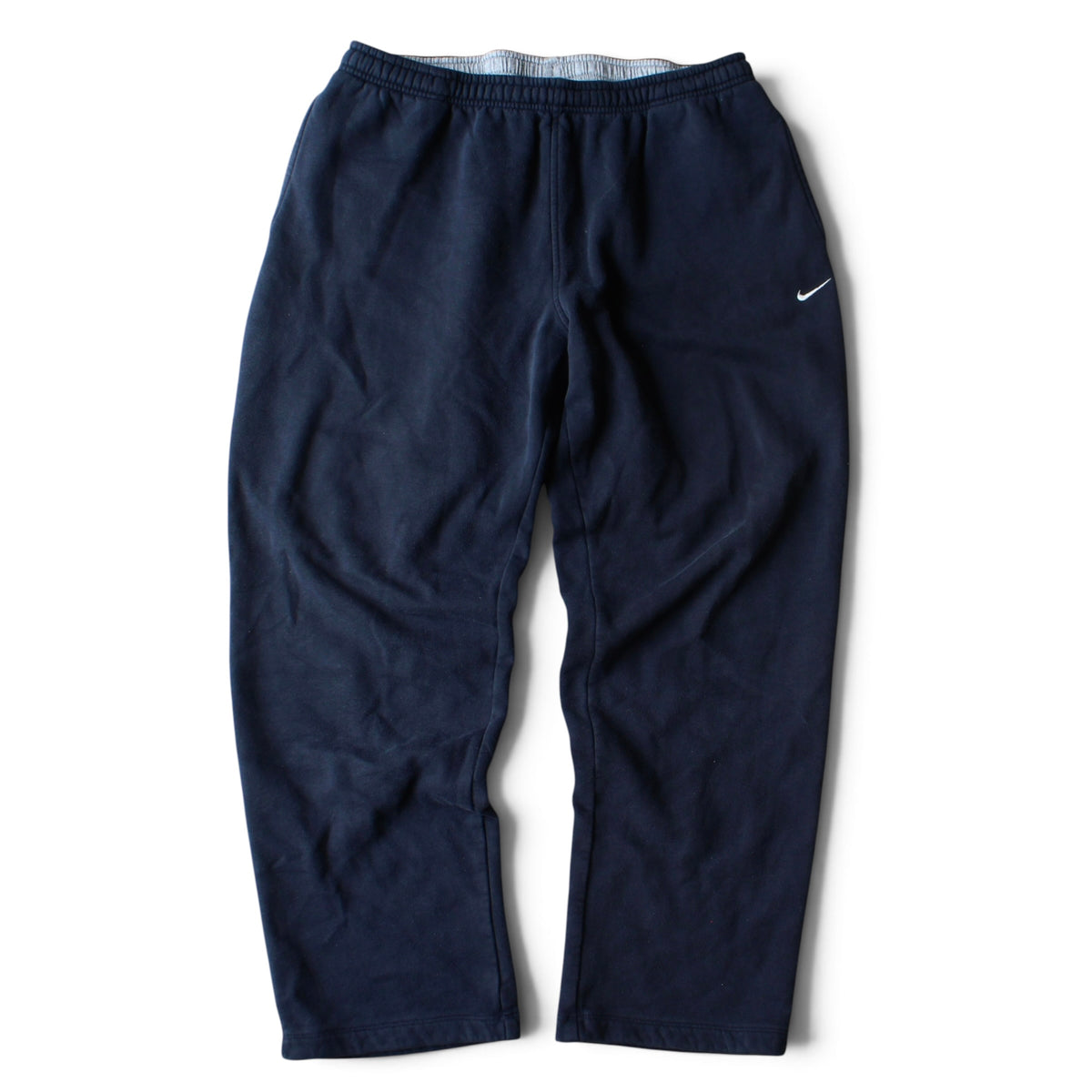 2000s Baggy Nike Joggers Navy - (L)