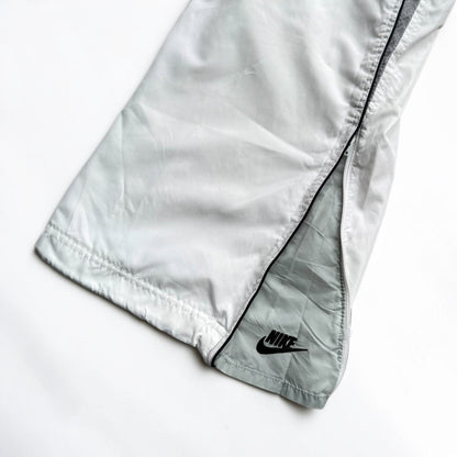 SUPER RARE 2000s Nike Trackpants White *PREMIUM* - (L)