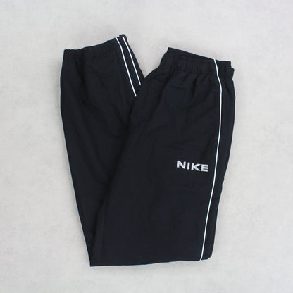 RARE Vintage 00s Nike Trackpants Black - (M)