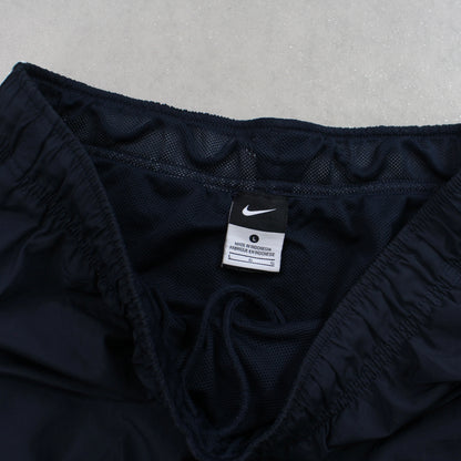 RARE 00s Nike Track 3/4 Shorts Navy - (M)