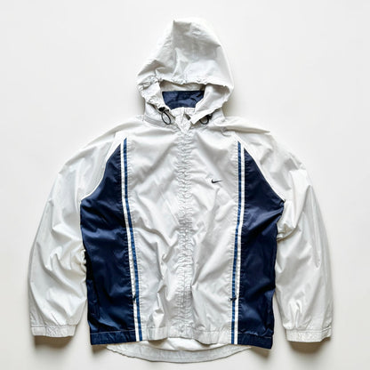 RARE 2000s Nike Track Jacket Grey - (M)