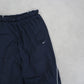 RARE 00s Nike Trackpants Navy - (S)