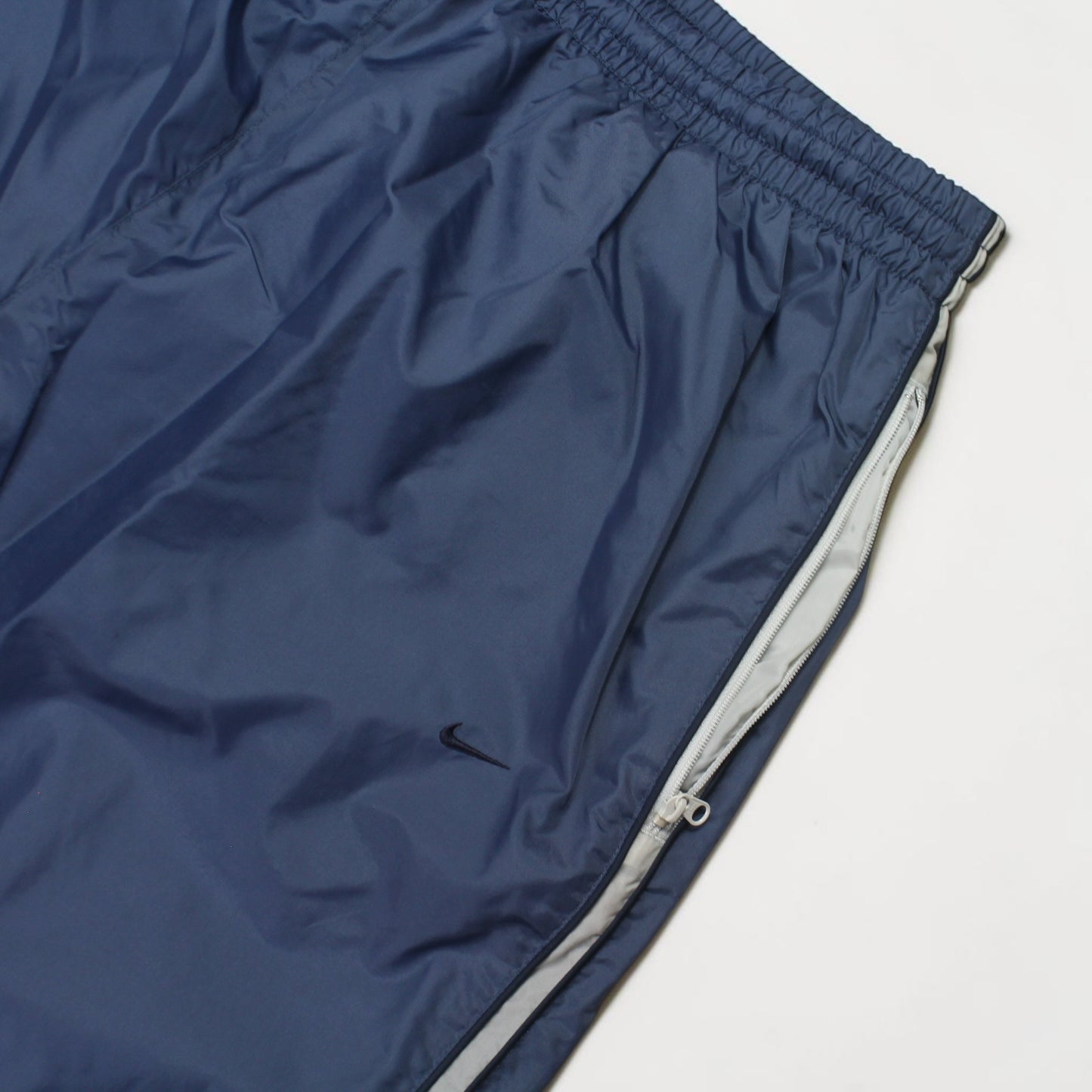 RARE 2000s Baggy Nike Trackpants Blue - (L)