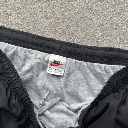 RARE 1990s Nike Trackpants Black - (XL)