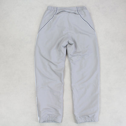 Vintage 00s Baggy Nike Trackpants Grey - (M)