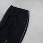 RARE 00s Nike Trackpants Black - (L)