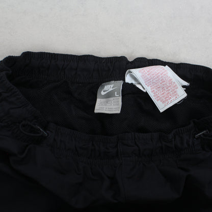 RARE Vintage 00s Nike Trackpants Black - (M)