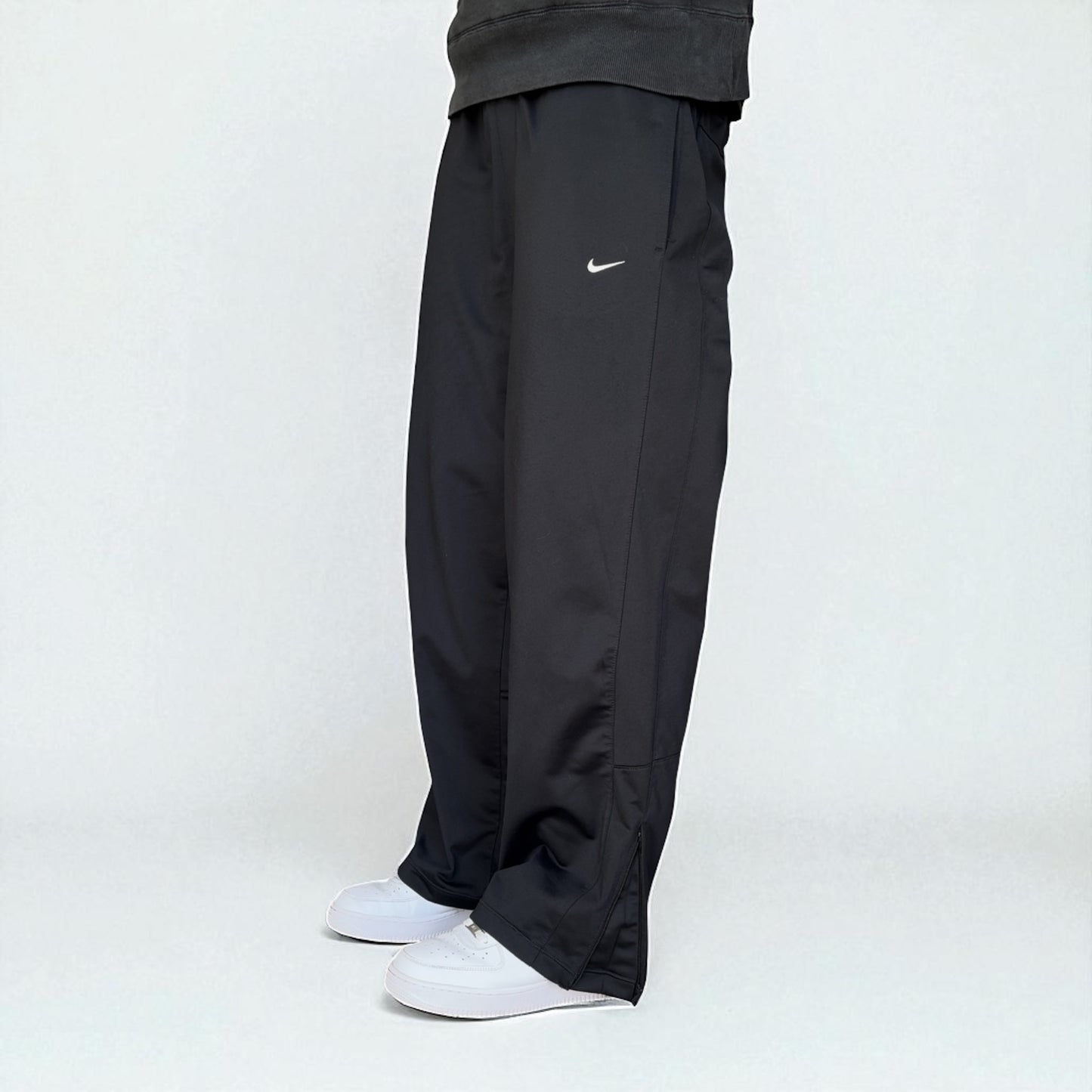 RARE 2000s Nike Trackpants Black - (L)