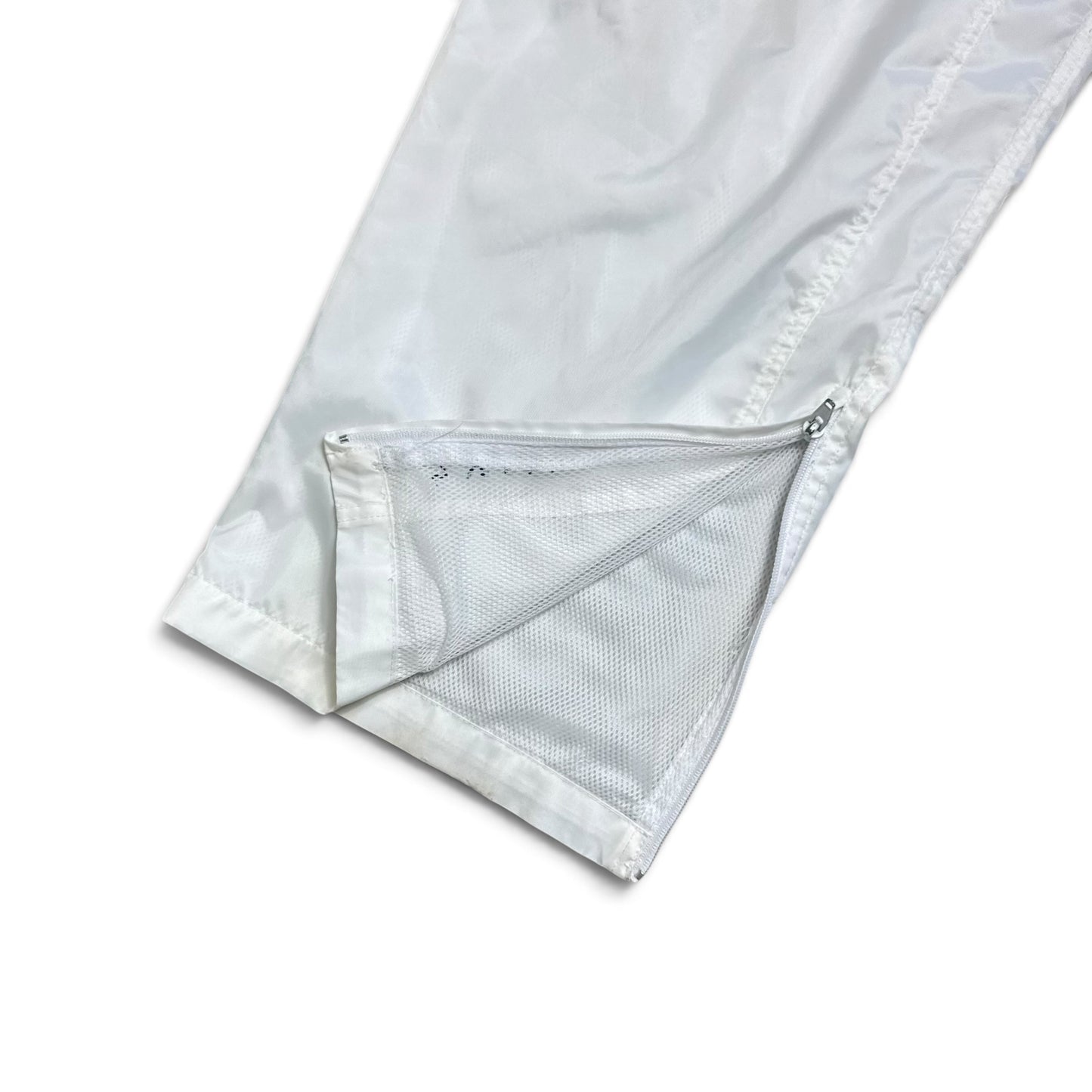 RARE 1990s Baggy Nike Trackpants White - (L)