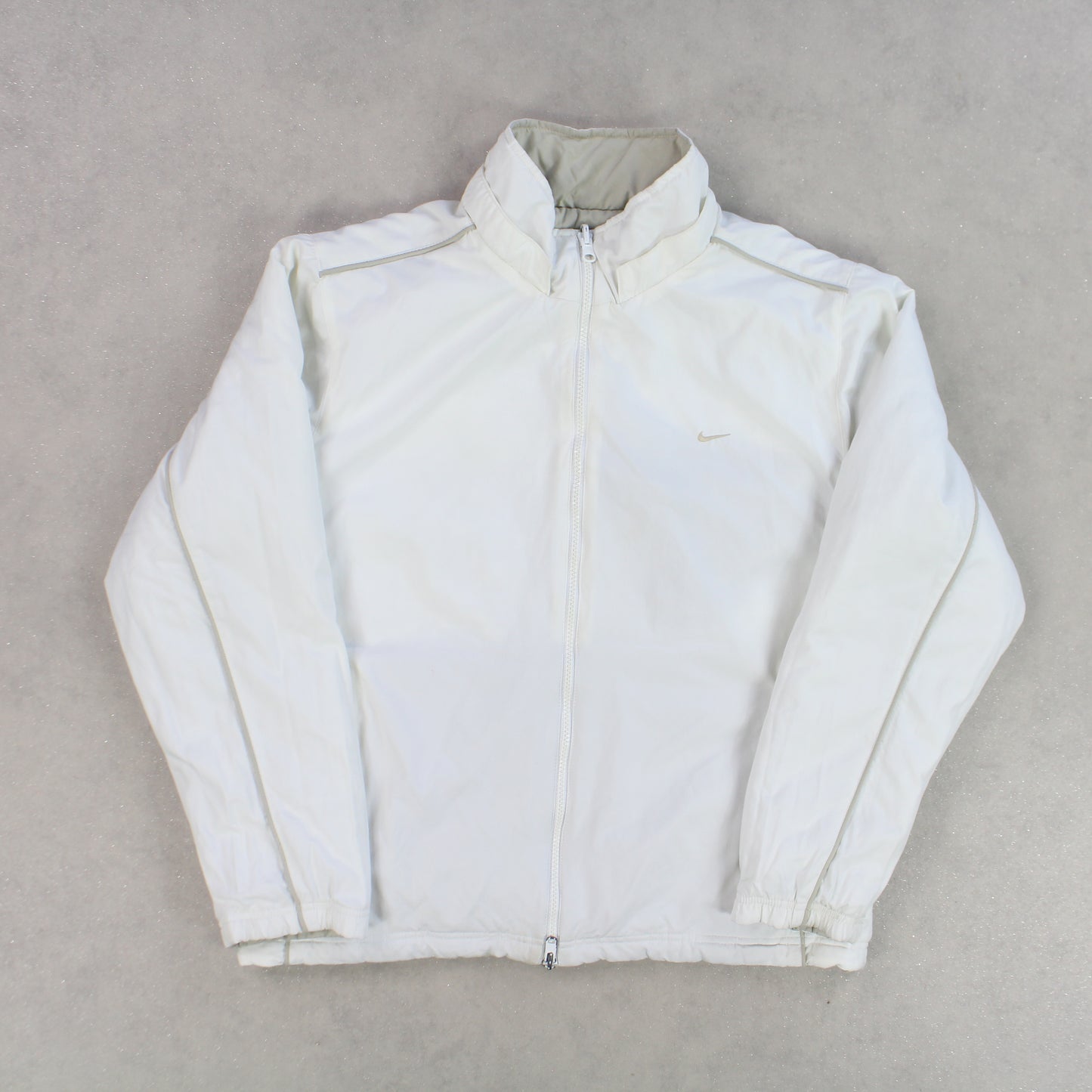 SUPER RARE 00s Reversible Nike Puffer White - (S)