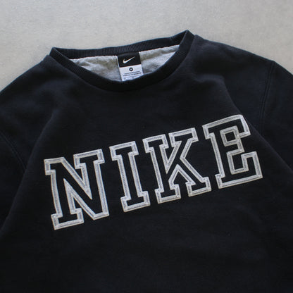 RARE 2000s Nike Sweatshirt Black - (M)