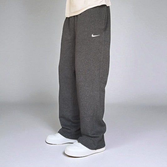 RARE 2000s Baggy Nike Joggers Grey - (XL)