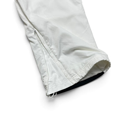 RARE 2000s Nike Trackpants White - (M)