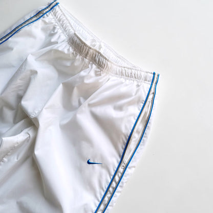 SUPER RARE 2000s Baggy Nike Trackpants White *PREMIUM* - (L)