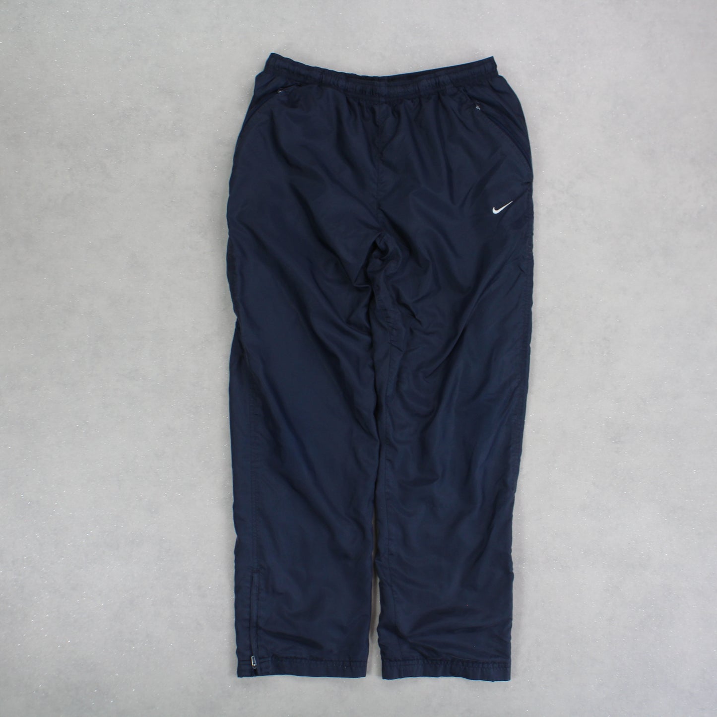 RARE 00s Nike Trackpants Navy - (S)