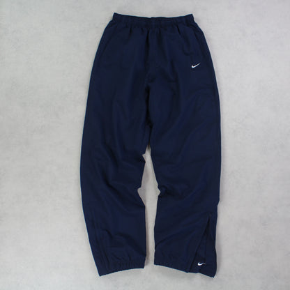 RARE 2000s Nike Trackpants Navy - (S)