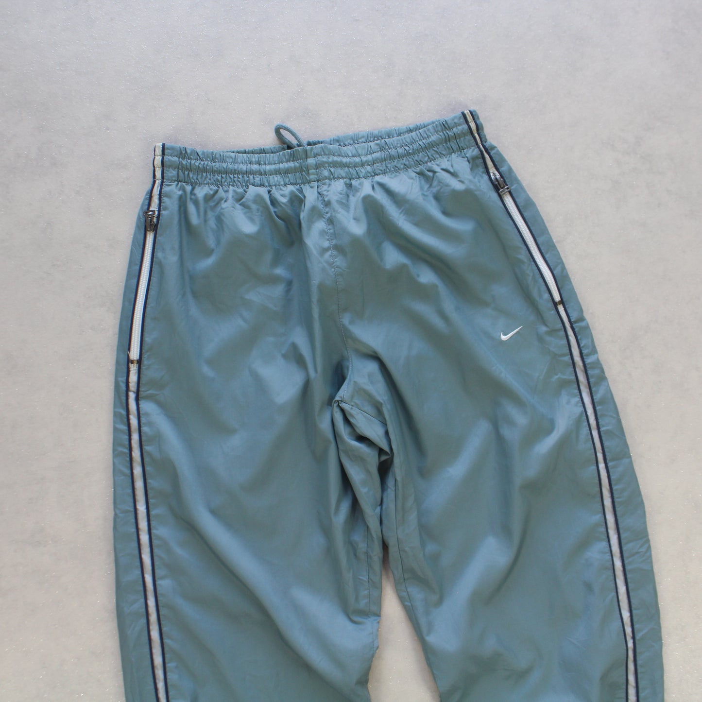RARE 2000s Nike Trackpants Blue - (S)
