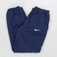 Vintage 00s Nike Man Ciry Trackpants Navy - (S)