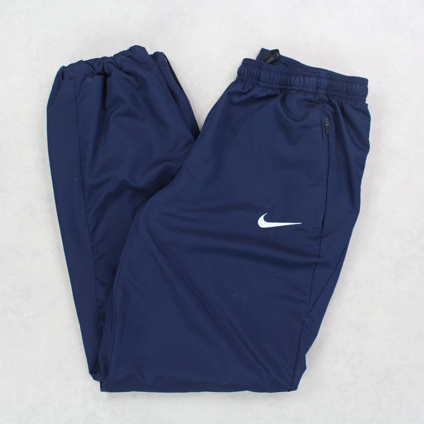 Vintage 00s Nike Man Ciry Trackpants Navy - (S)