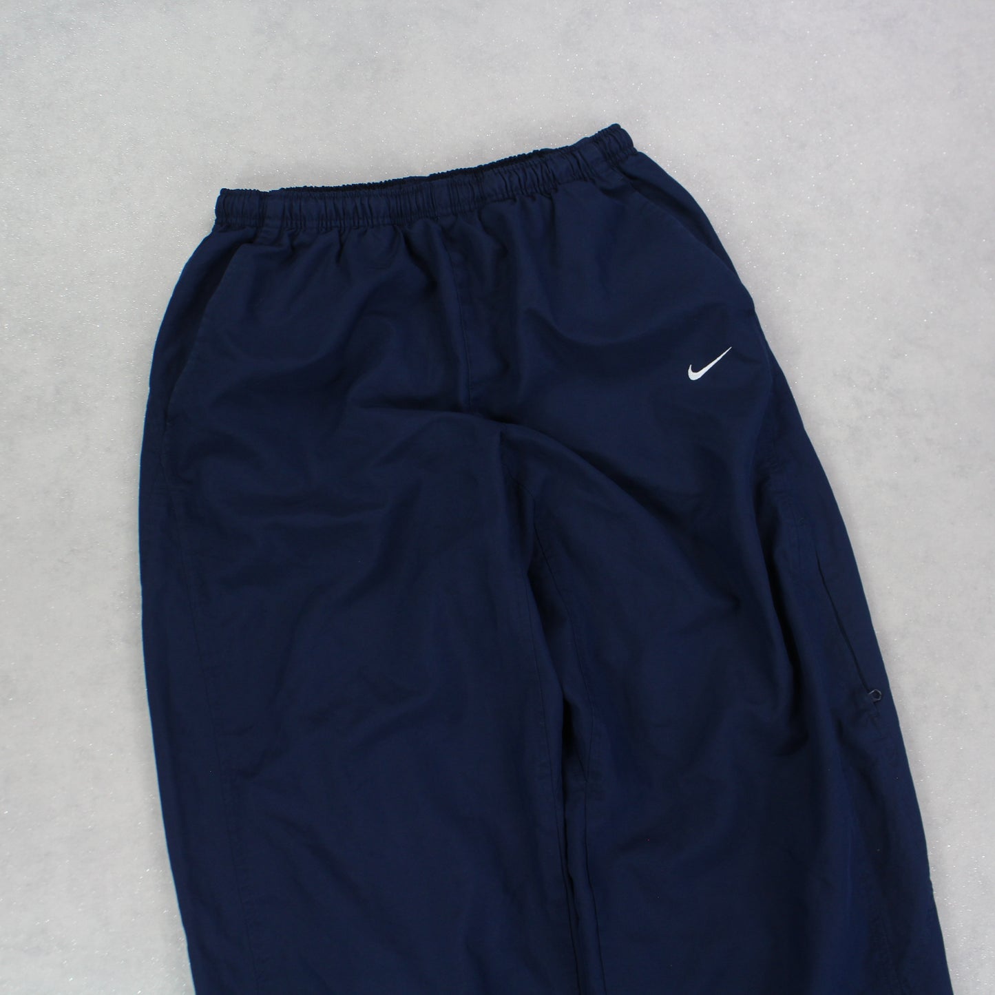 RARE 00s Nike Trackpants Navy - (S)