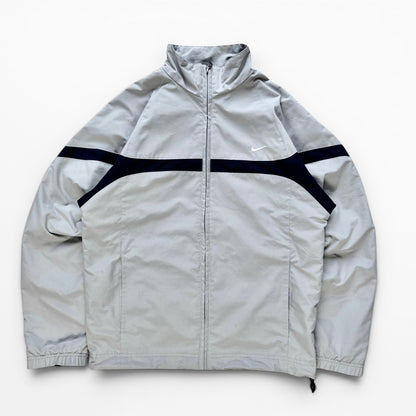 RARE 2000s Nike Track Jacket Grey - (S)