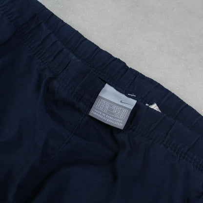 SUPER RARE 2000s Baggy Nike Trackpants Navy - (XL)