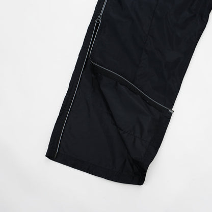 RARE 1990s Baggy Nike Trackpants Black - (XL)