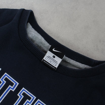 RARE 00s Nike Sweatshirt Navy - (M)