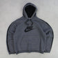 RARE 00s Nike Hoodie Grey - (S)