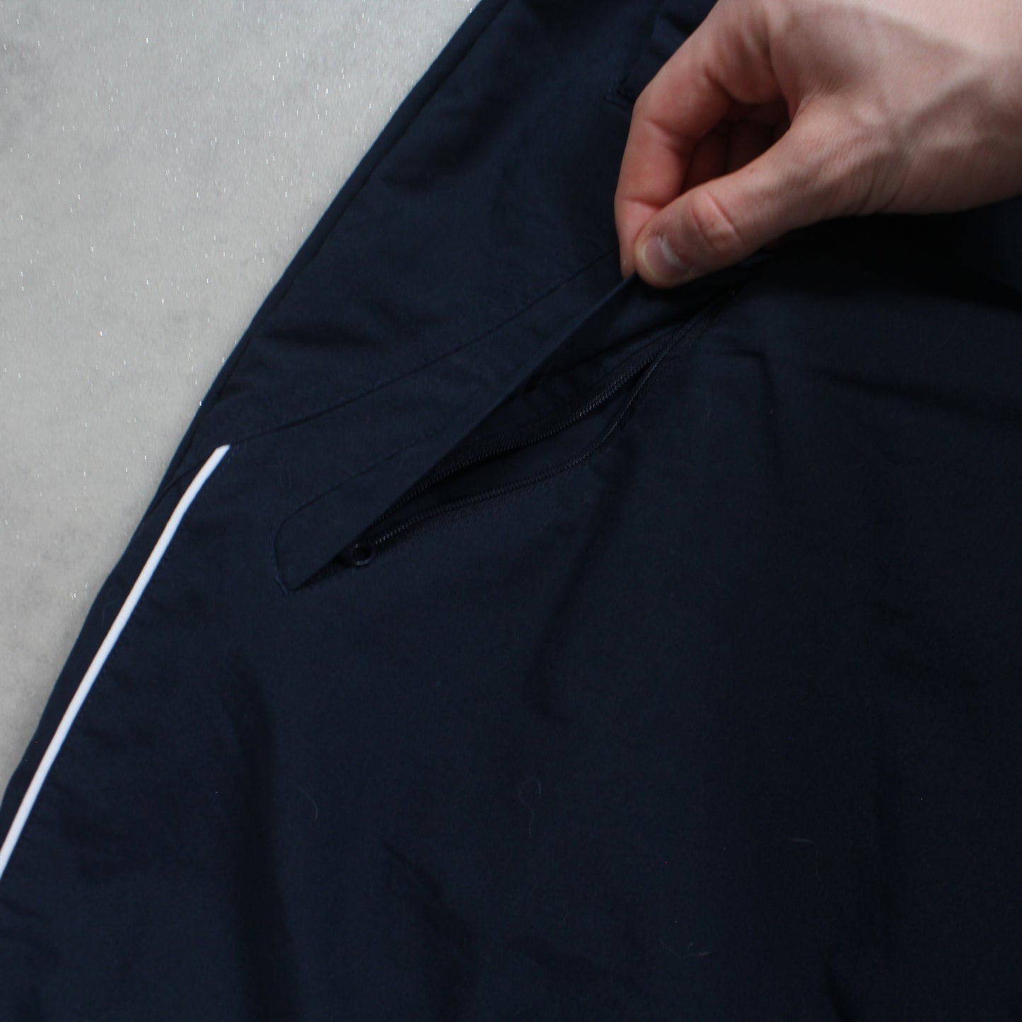 RARE 2000s Nike Trackpants Navy - (M)