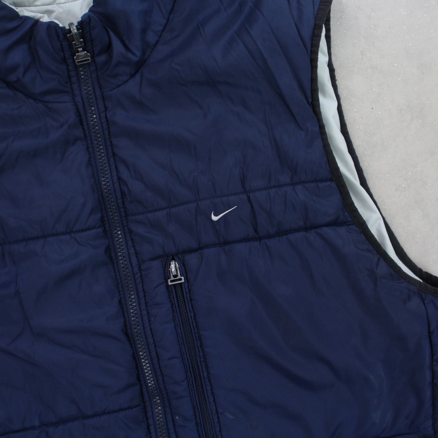 RARE Reversible Vintage 00s Nike Gilet - (S)