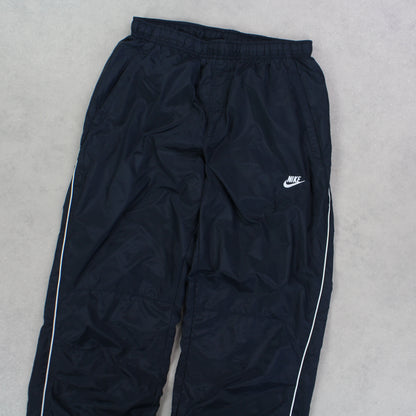 RARE 00s Nike Trackpants Navy - (XS)