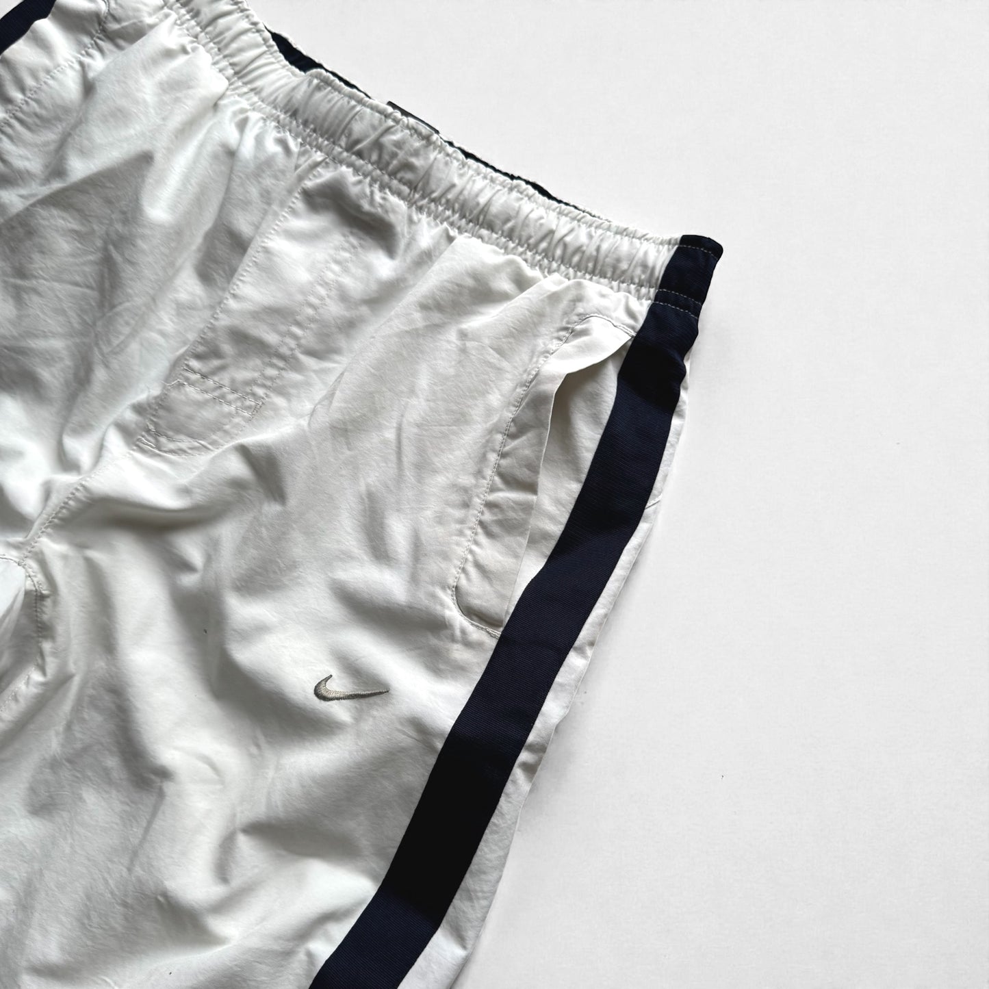 RARE 2000s Nike Trackpants White - (S)