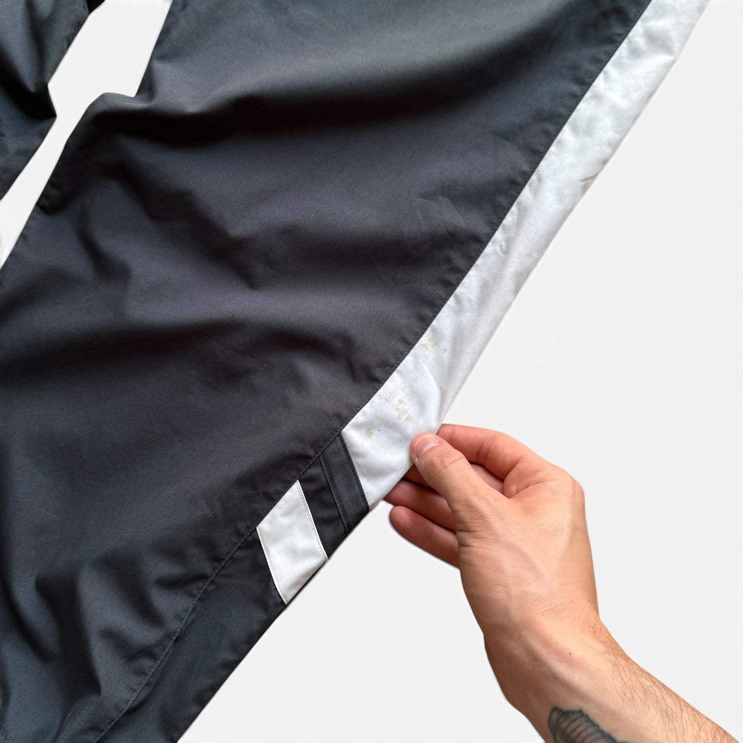 RARE 2000s Nike Trackpants Grey - (M)