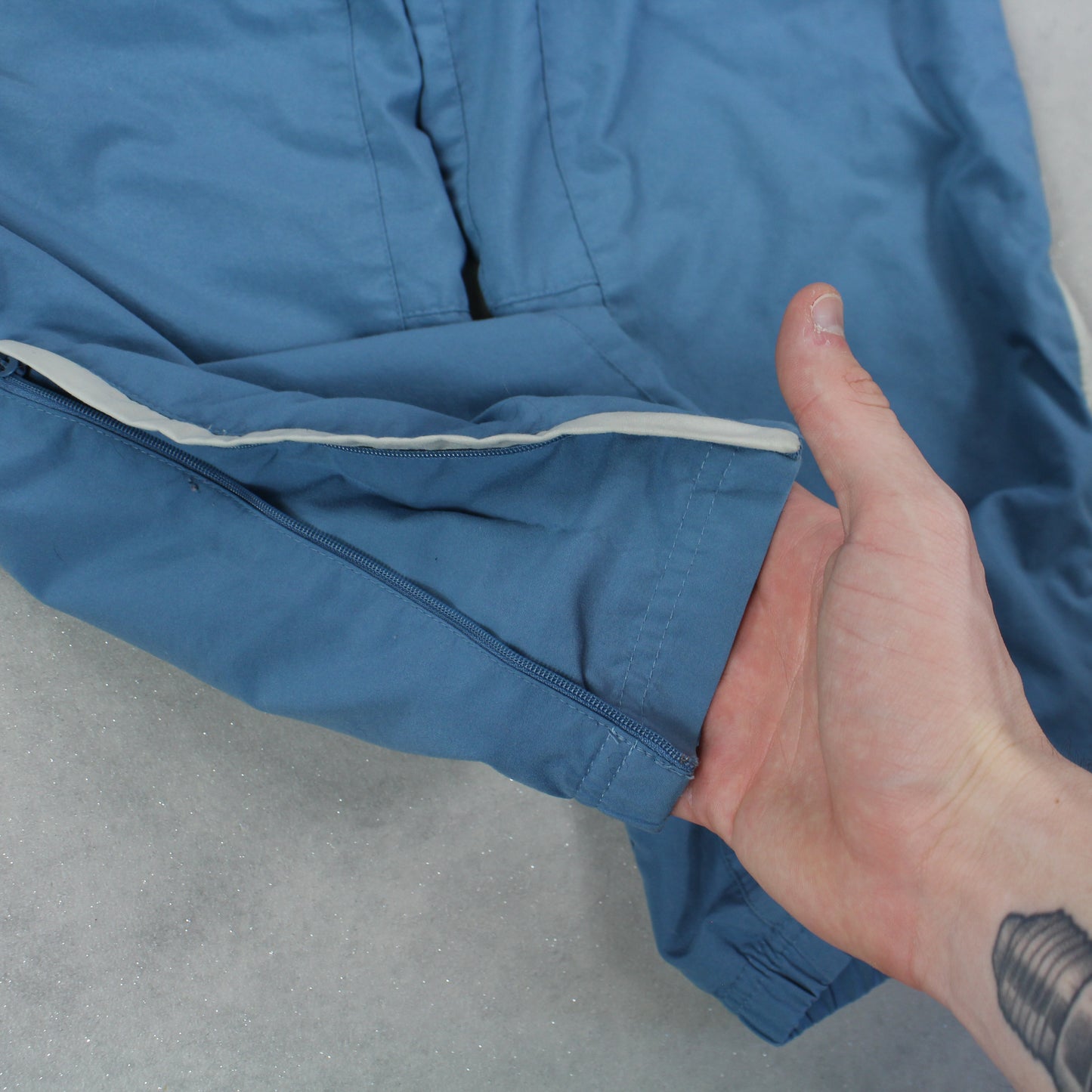 RARE 00s Nike Trackpants Blue - (M)