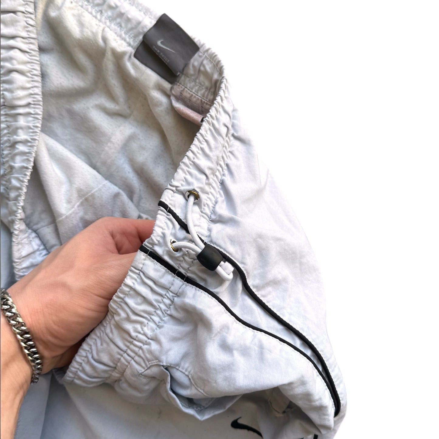 RARE 2000s Nike Trackpants Grey *PREMIUM* - (S)
